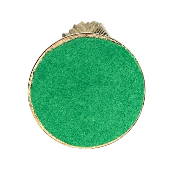 Vintage Solid Brass American Eagle Paperweight Statue Sculpture on Wood Base - Picture 7 of 11